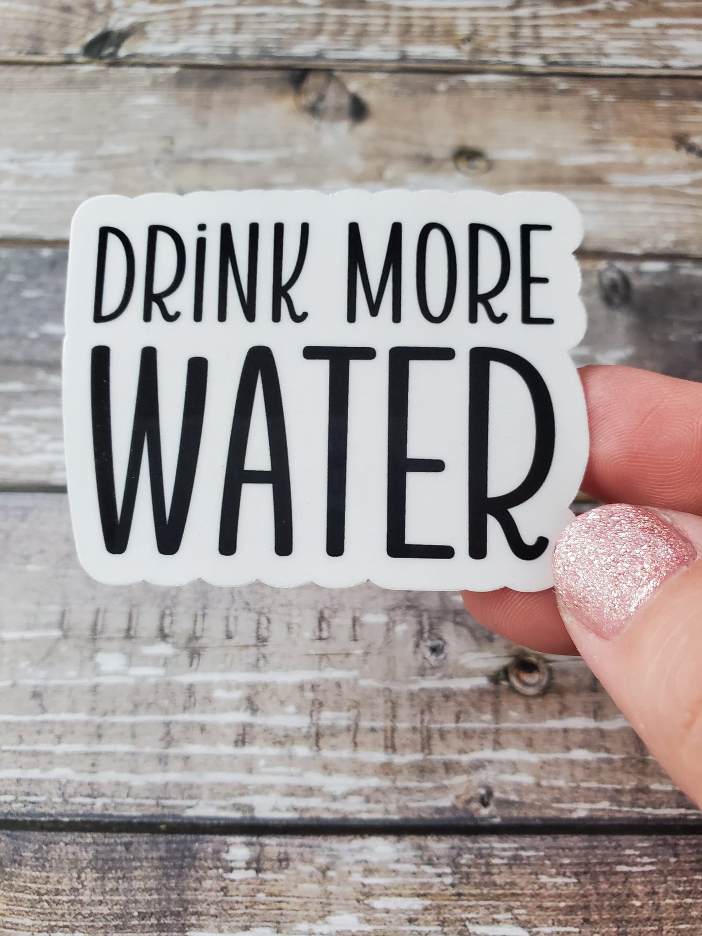 Drink More Water Sticker, Stay Hydrated Sticker, Drink Water Sticker