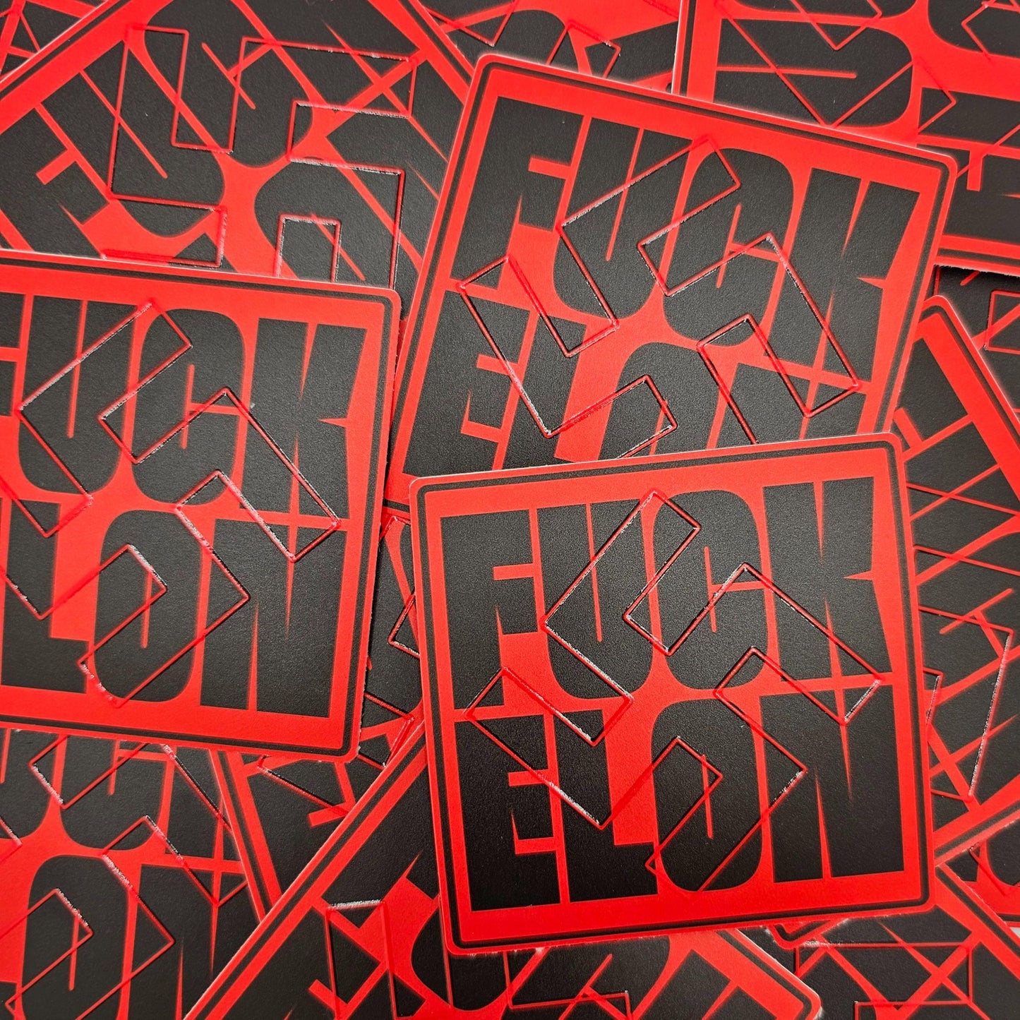 FUCK ELON Sticker | Deport Elon | Stop Musk | Anti-Trump | Anti-Oligarch | Resist Fascism